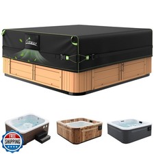 Uirway 600D Coprivasca Idromassaggio Quadrato 80”L x 80”W x 20”H [Aggiornamento 2025