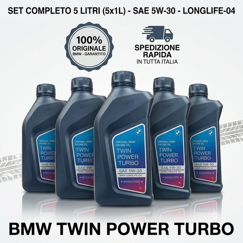 Litri olio motore auto bmw - litri,