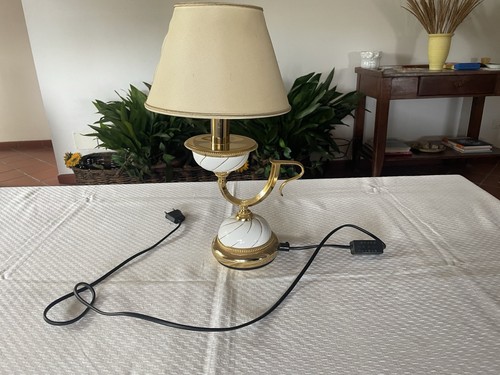 Lampada tavolo vintage con - lampada,