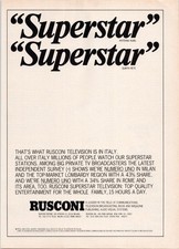 Pubblicità stampa originale