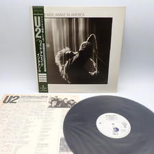 U2 ‎– Wide Awake In America Japan LP OBI VINYL Island Records ‎– R15D-2010 PROMO