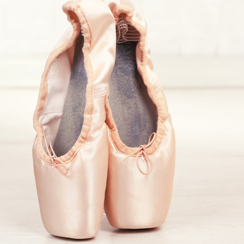 Scarpe balletto rosa punta - scarpe,
