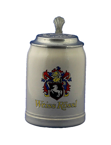 Boccale birra bianco rössl - birra,
