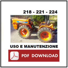 GOLDONI Universal 224 Manuale