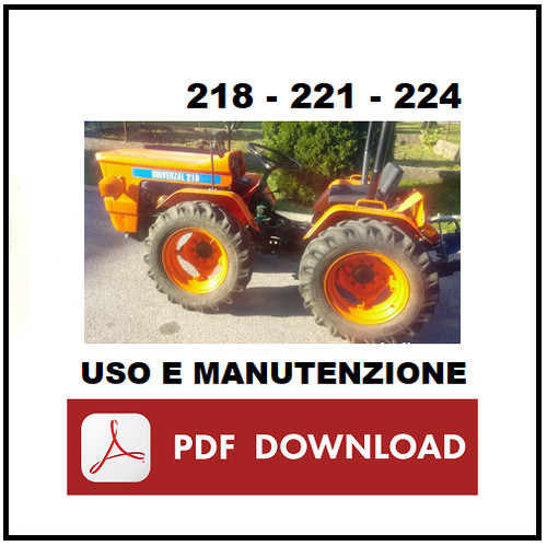 Goldoni universal 224 manuale - goldoni,