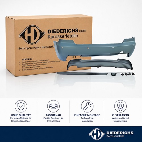 Paraurti posteriore diederichs - paraurti,
