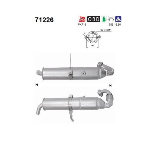 Catalizzatore 71226 - catalizzatore,