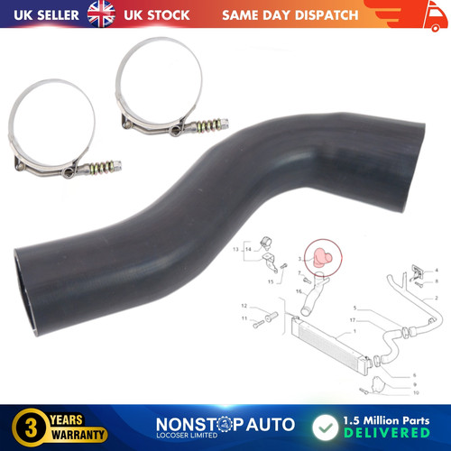 Tubo intercooler turbo - tubo,