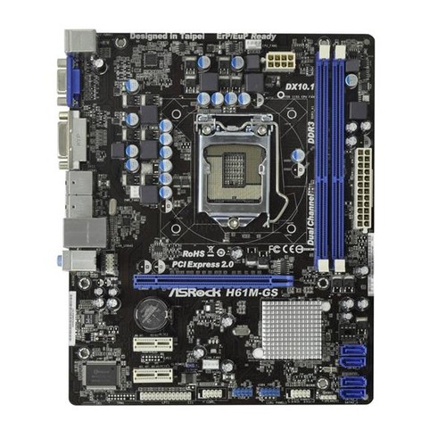 Asrock h61m intel - asrock, h61m-gs