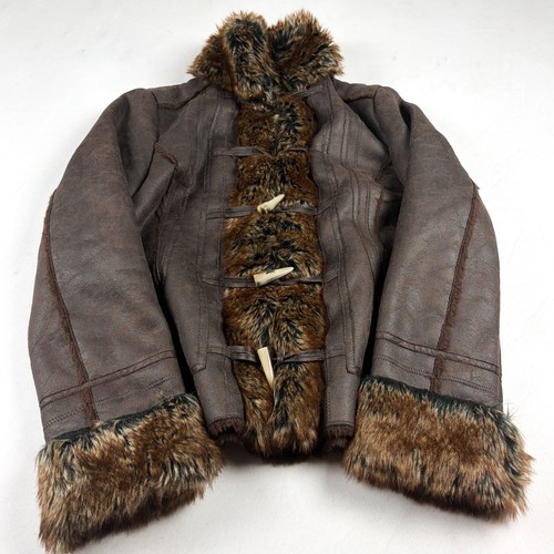 Giacca vintage pelliccia