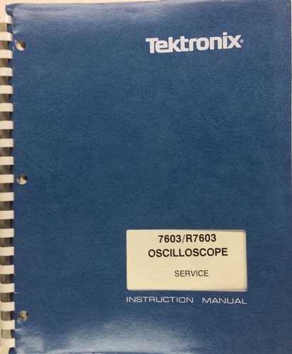 Tektronix 7603 r7603 - tektronix, 7603/r7603