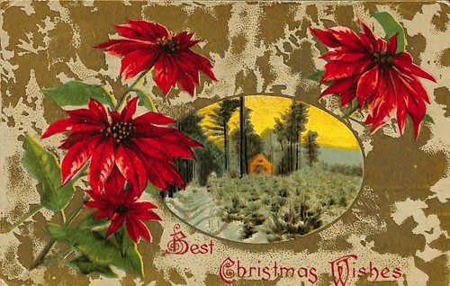 Cartolina epoca auguri di - cartolina,
