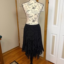 Gonna donna vintage 10 nera