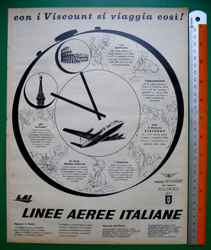 Pubblicità lai linee aeree - lai,