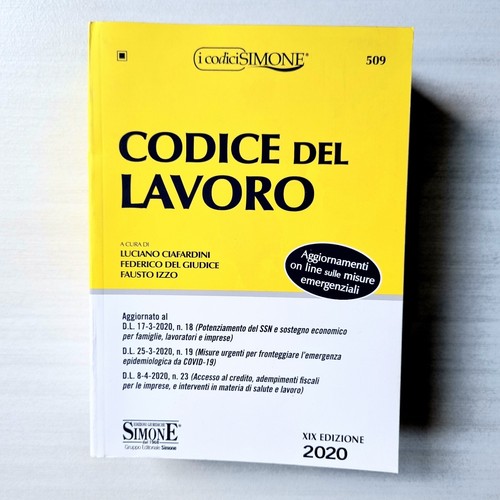 Codice del lavoro simone - del,