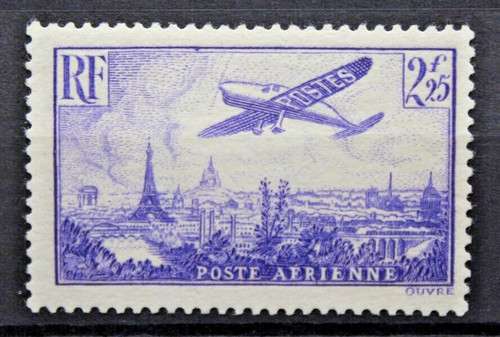 Francia 1936 aereoplano - francia,