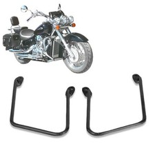 Telaietti Spaan neri borse laterali per Honda VT 750 Shadow C AERO (04-08)
