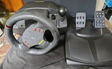 Logitech E-UH9 Momo Racing Force Feedback Ruota e Pedali Testato Funzionante