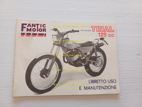 Fantic motor trial 125 250 - trial, tx