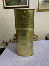 PORTAOMBRELLI VINTAGE IN OTTONE  CON 2 MANICI IN OTTONE