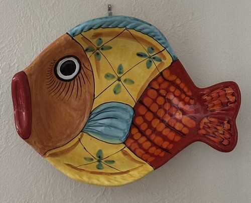 Piatto ciotola pesce colorato