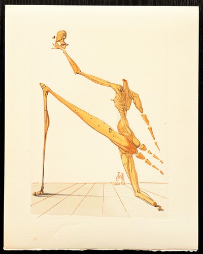 Salvador dalì xilografia - dalì,