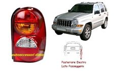 FANALE FANALINO POSTERIORE DX JEEP CHEROKEE 2001-2007 CON 3 FORI LAMPADE NUOVO