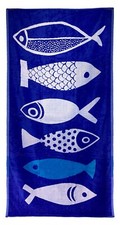 Telo Mare Pesci blu Lipari