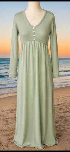 Maxi abito hubba - maxi, verde