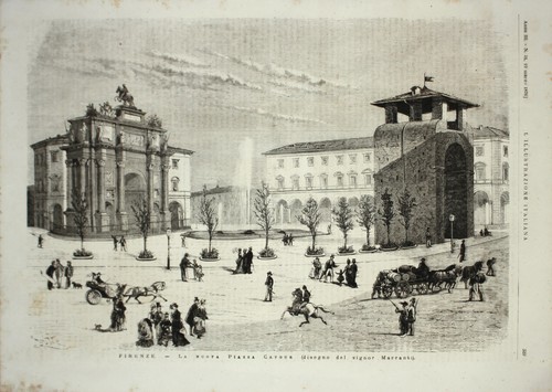 Firenze nuova piazza - la,