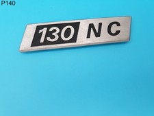 Autocarro Fiat OM 130 NC scritta emblema stemma sigla logo fregio badge