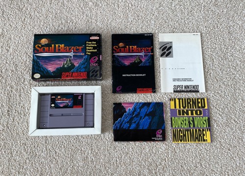 Soul blazer ntsc - soul, super