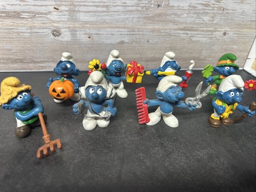 Lotto figurine puffi vintage - puffi,