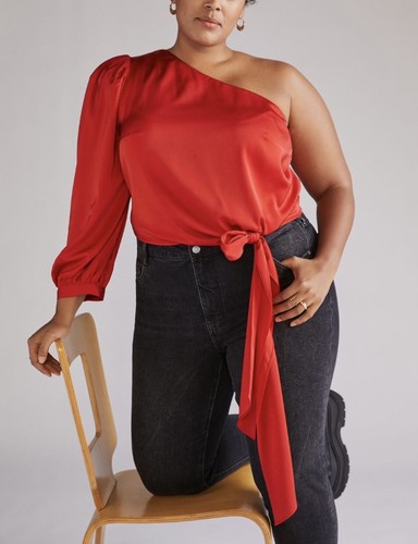 Camicetta anthropologie rossa - anthropologie,