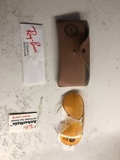 RAY BAN BAUSCH & LOMB USA 62MM SHOOTER AMBERMATIC VINTAGE NUOVO CON ETICHETTE