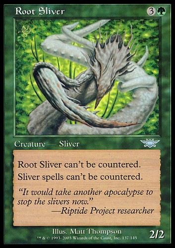 Mtg root sliver - exc,