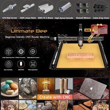 Macchina incisore router CNC ape ULTIMATE kit completo trasmissione vite a sfera nero