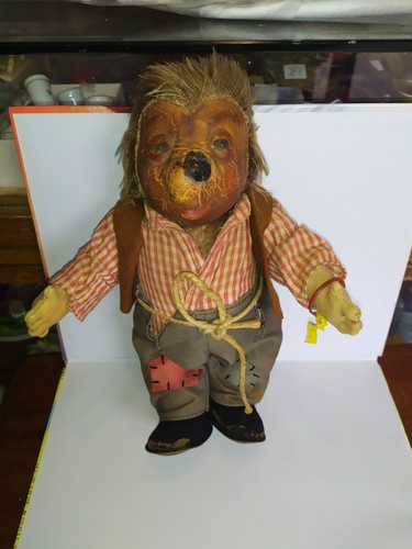 Vecchio steiff mecki con - mecki,