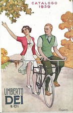 Cicli Umberto Dei Milano -  1939 Catalogo Motobici e Biciclette - Squadra Corse