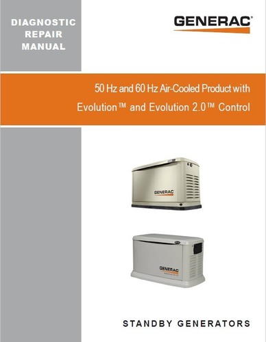Generac manuale riparazione - manuale, di