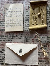 LOTTO ESORCISMO SANT'ANTONIO: splendido INRI con il santo brevetto contro il diavolo