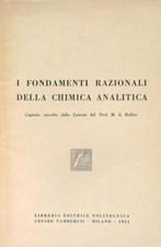 I FONDAMENTI RAZIONALI DELLA CHIMICA ANALITICA. ESTRATTO  ROLLIER