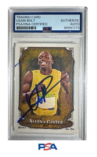 Usain bolt signed allen - '24,