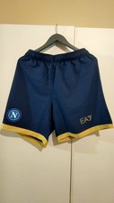 Pantaloncini Napoli EA7 21-22 rari Blu Giallo certificati XL