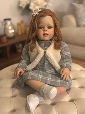 Autentiche bambole 28" Reborn bambina Peggy di Regina Swialkowski