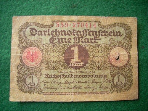 Banconota marco germania - banconota, da