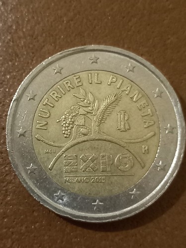 Moneta euro edizione expo - moneta, 2