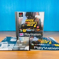 GTA 2 GRAND THEFT AUTO 2 PS1 UK ENG COMPLETO PLAYSTATION 1 con Mappa Disco Bello