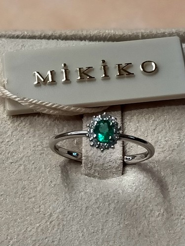 Anello oro bianco 750 - in,