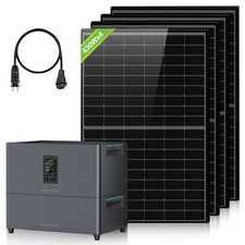 Centrale elettrica da balcone ECO-WORTHY con accumulo 2,56 kWh Marstek Jupiter C+ accumulatore di corrente